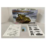 Boxed Sherman M4A3 Tank Model Kit
