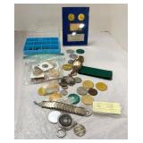 Foreign Coins, U.S. Bicentennial Coin Set & Token