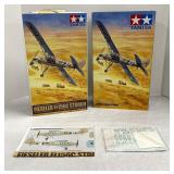 Boxed Fieseler Storch Fighter Plane Model Kit