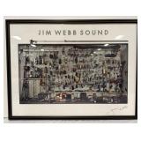 Jim Webb Sound Autographed Picture