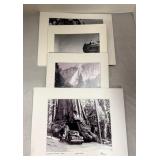 Four 1946 Vacation Signed Photographs