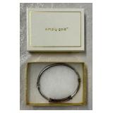 'Simply Gold' Sterling Silver Bracelet