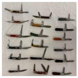 Eighteen Old Knives