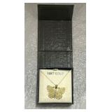 10Kt Gold Butterfly Necklace