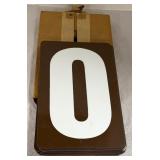 Vintage NOS Gas Station Numbers