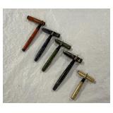 Five Vintage Fountain Pens