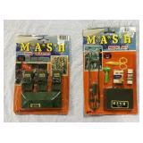 Two Vintage 1981 Mash Playsets