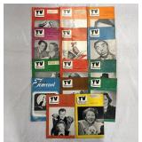 (14) Chicago T.V. Forecast T.V. Guide Magazines