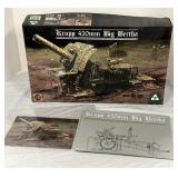 Krupp Big Bertha Howitzer Tank Model Kit with box