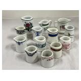 Thirteen Vintage Restaurant Creamers