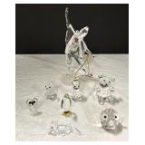 Crystal Animals & Clown