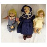 Vintage Composition & Cloth Dolls