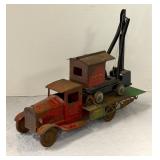 Vintage Metal Toy Hauling Truck
