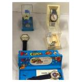 Five Vintage Character Watches..