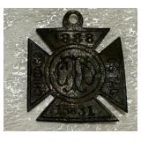 Antique 1888 Dog Tag