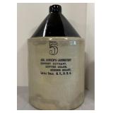 Antique Stoneware Laboratory Jug