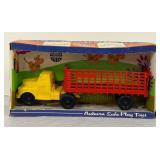 Vintage Auburn Toys Stock Truck with Box