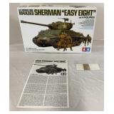 Boxed Sherman 'Easy Eight' Tank Model Kit