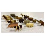 Nineteen Vintage Celluloid Animals