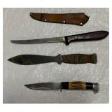 Three Vintage Knives