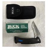 Buck Lock Back Knife with Sheath