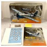 Boxed Midway Fighter Plane Duel Combo Model Kit