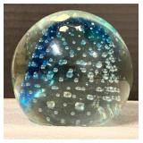 Heavy Art Glass Paperweight
