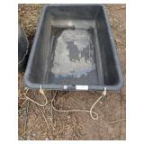 Large 21-Gallon Mixing Tub With Rope Handles