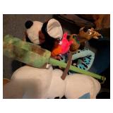 Plush Toys Including Snowman