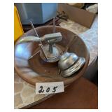 Walnut and Pecan Nut Cracker with Bowl