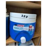 Three Plastic Beverage Coolers