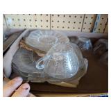 Federal Columbia Depression Glass Set