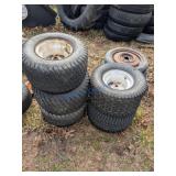 Turf-Saver Tires with Rims