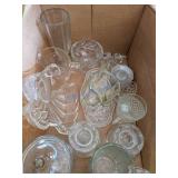 Clear Glass Tableware and Decorative Items