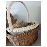 Wicker and Handwoven Baskets