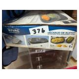 Rival Buffet Server with Carrying Case