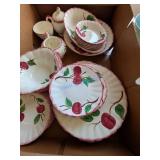 Franciscan Apple Pattern Dinnerware Set
