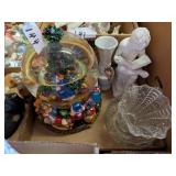 Christmas Snow Globe with Figurines