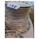 Gibson China Holiday Dinnerware Set