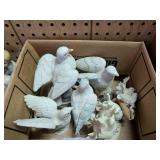 Ceramic Bird Figurines