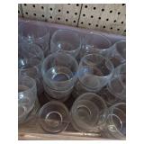 Clear Glass Juice Glasses