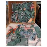 Plastic Toy Soldiers and Vehicles