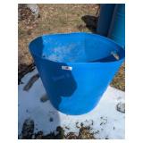 Open-Top Blue Keg Cooler Drum