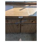 Wooden Sideboard with Storage Compartments