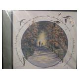 Framed Artwork by D. Morgan, 1996