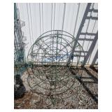 Green Metal Garden Trellis