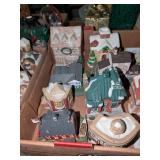 Ceramic Holiday Village Houses