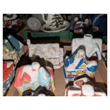 Ceramic Holiday Village Houses
