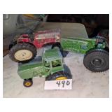 Diecast Tractors Including International 404
