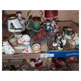 Ceramic and Resin Winter Figurines